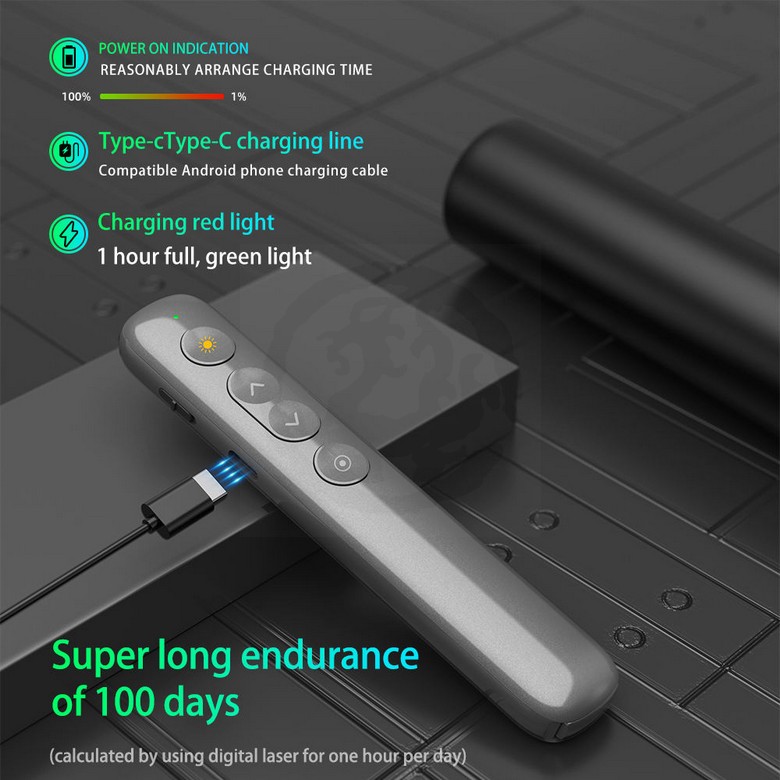 Presenter and Digital Laser for LED Screen